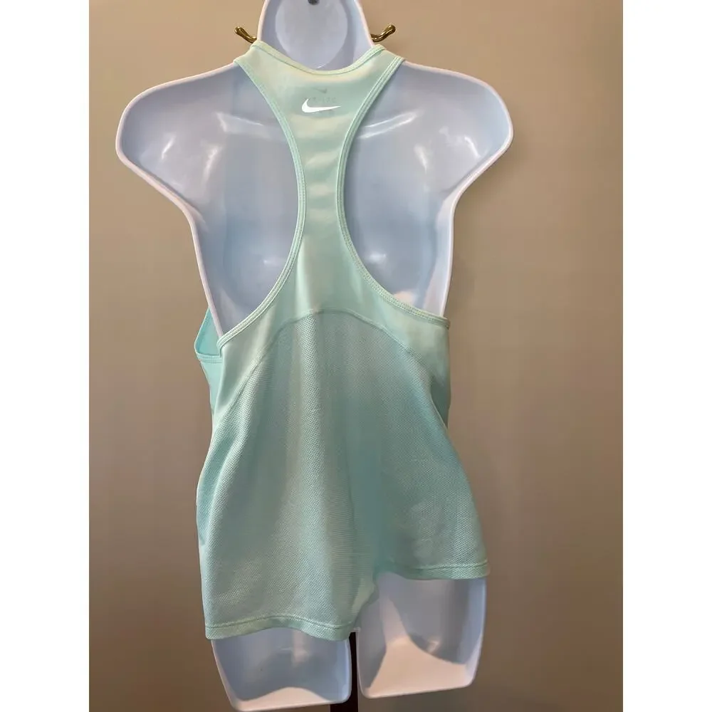 Nike Dri‑Fit Light Blue Racerback Athletic Tank – Size M
